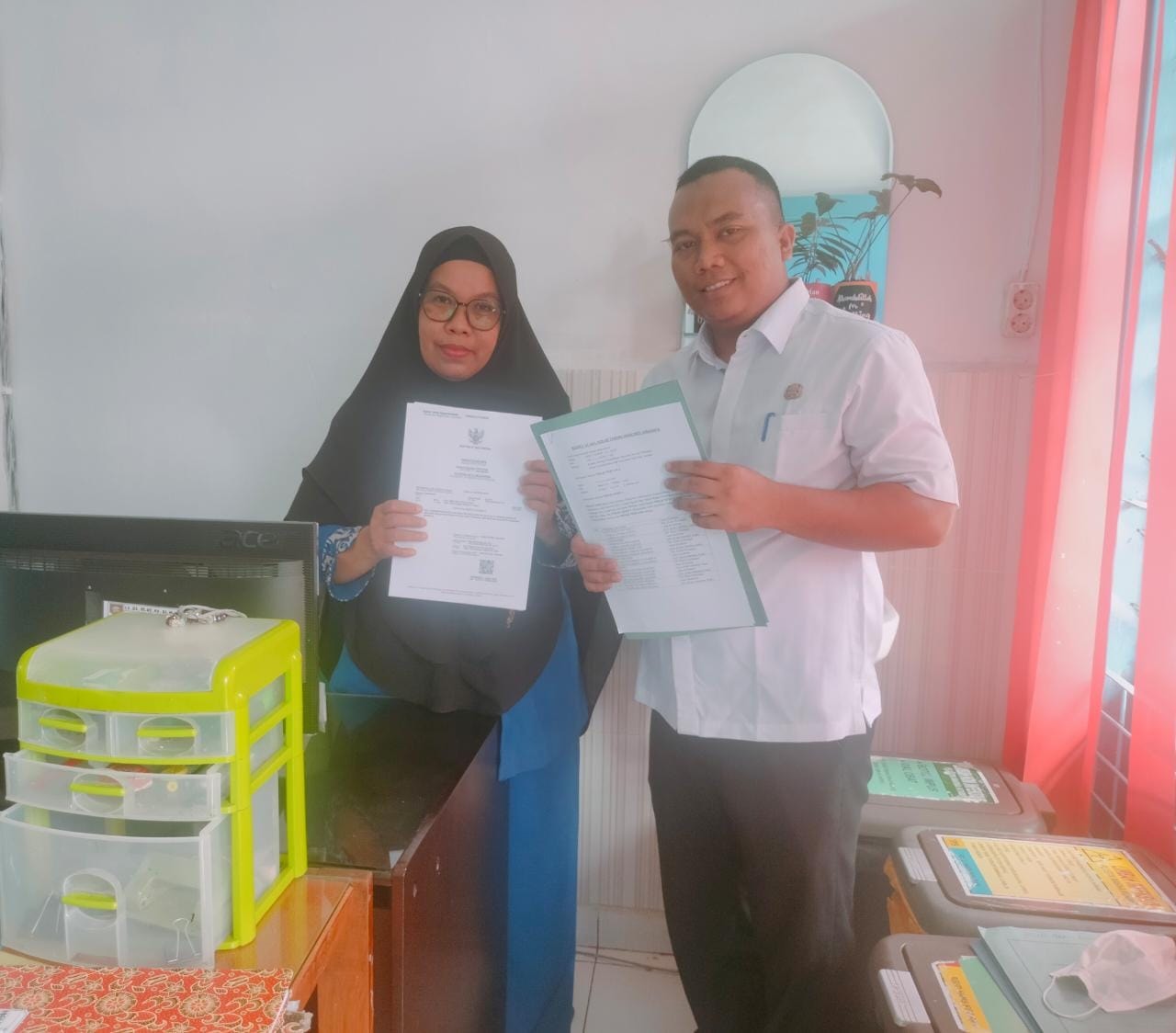 Penyerahan Dokumen Kependudukan Kepada Pihak Rumah Sakit Umum Daerah (RSUD) H. Abdul Manan Simatupang Kisaran